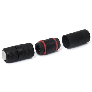 Переходник Amatek AVC-RJ45FFW (RJ-45 - RJ-45, IP67)