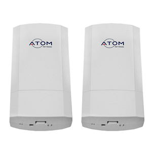 Точка доступа MATRIXtech AN-WB2M124 (комплект 2шт., 2.4ГГц до 300Мбит/с, 10/100Мбит/с)